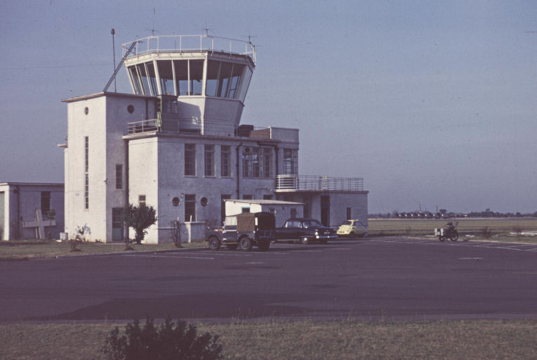 Middleton Tower. End of a busy day, summer 1960